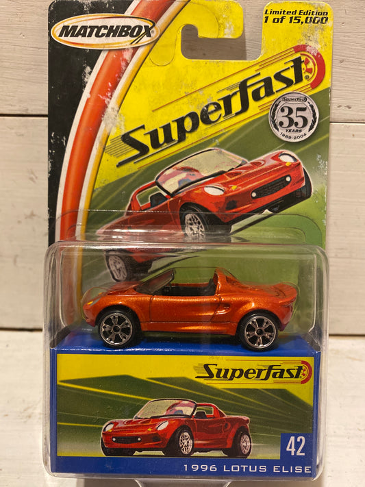 Matchbox Superfast 1996 Lotus Elise