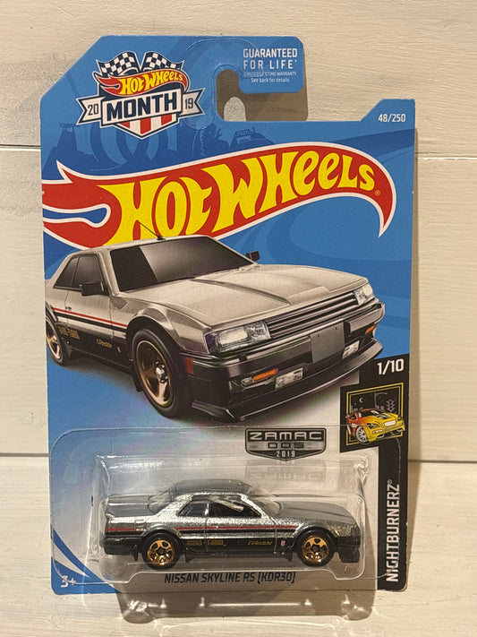 Hot Wheels - Nissan Skyline RS (R30) - ZAMAC