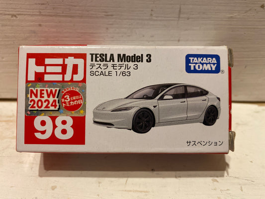 Tomica - 98 Tesla Model 3