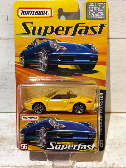 Matchbox Superfast - Porsche Boxster - Yellow