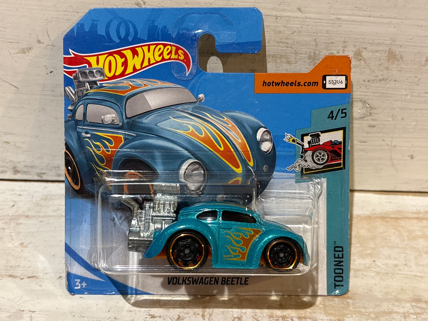 Hot Wheels - Volkswagen Beetle - Tooned - Blue