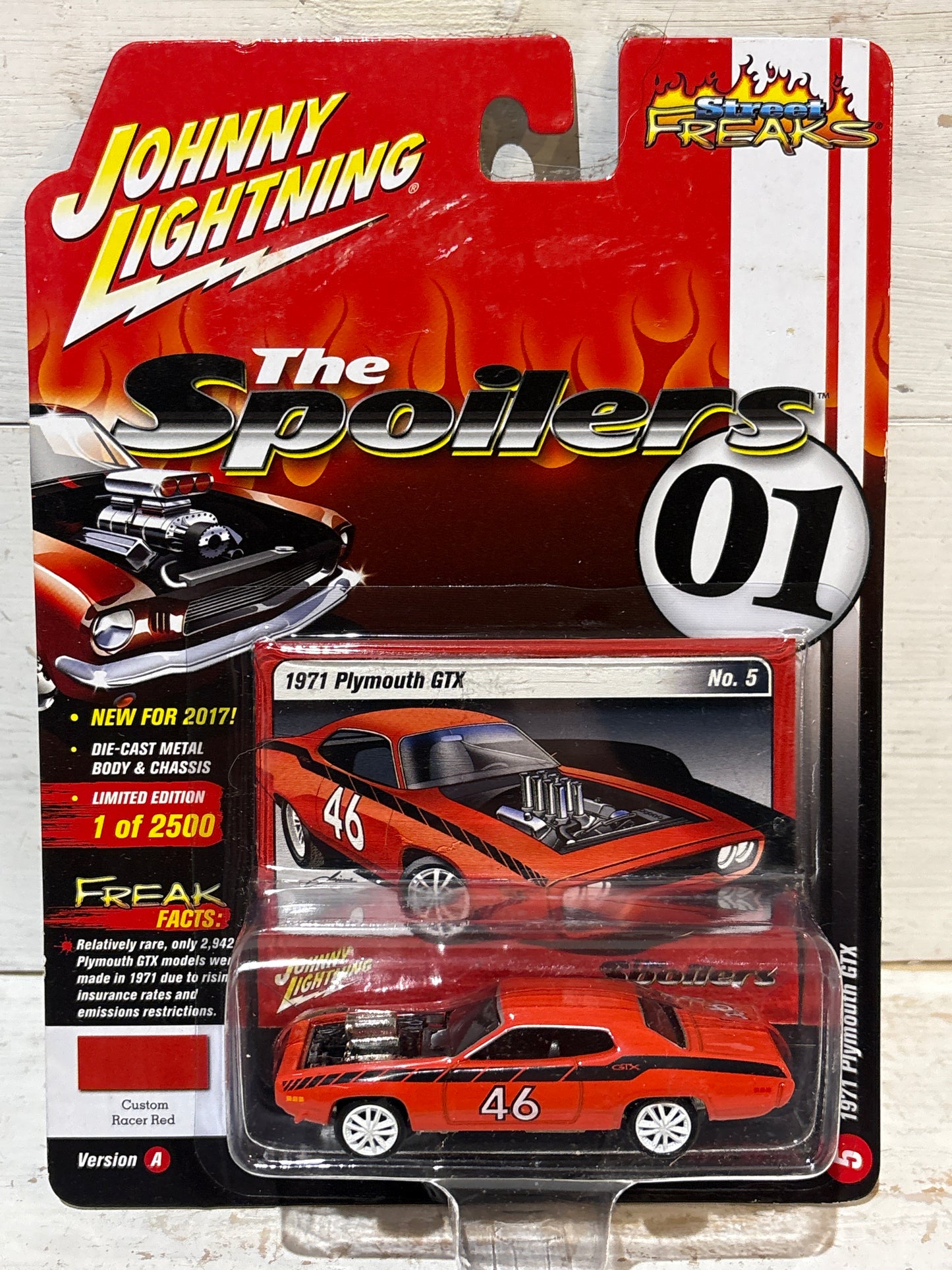Johnny Lightning - Street Freaks - The Spoilers - Plymouth GTX