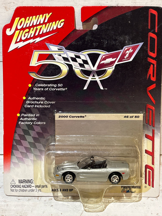 Johnny Lightning - 50 years of Corvette - 2000 Corvette Convertible