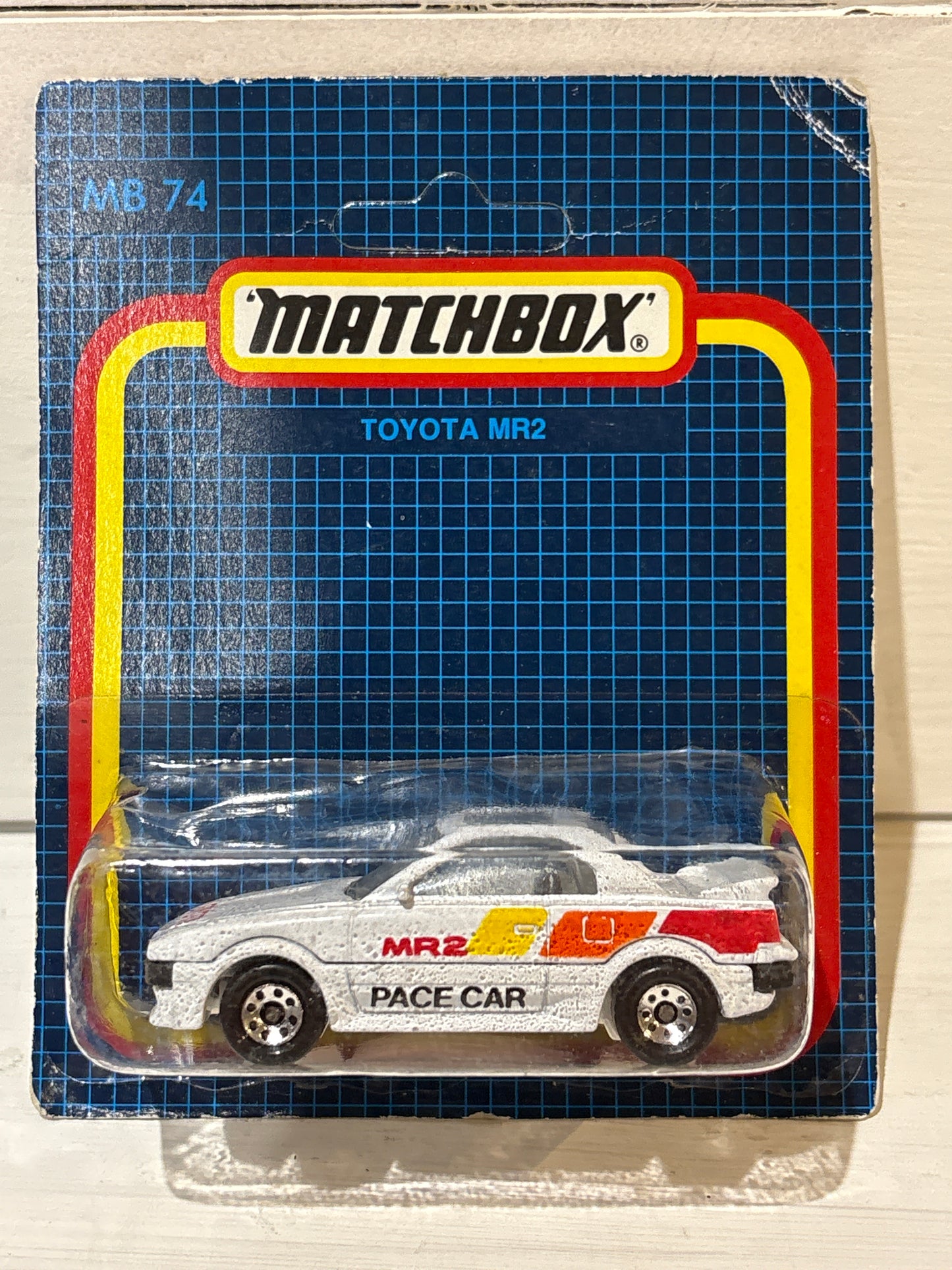 Matchbox - Toyota MR2 on rarer European Midi Card