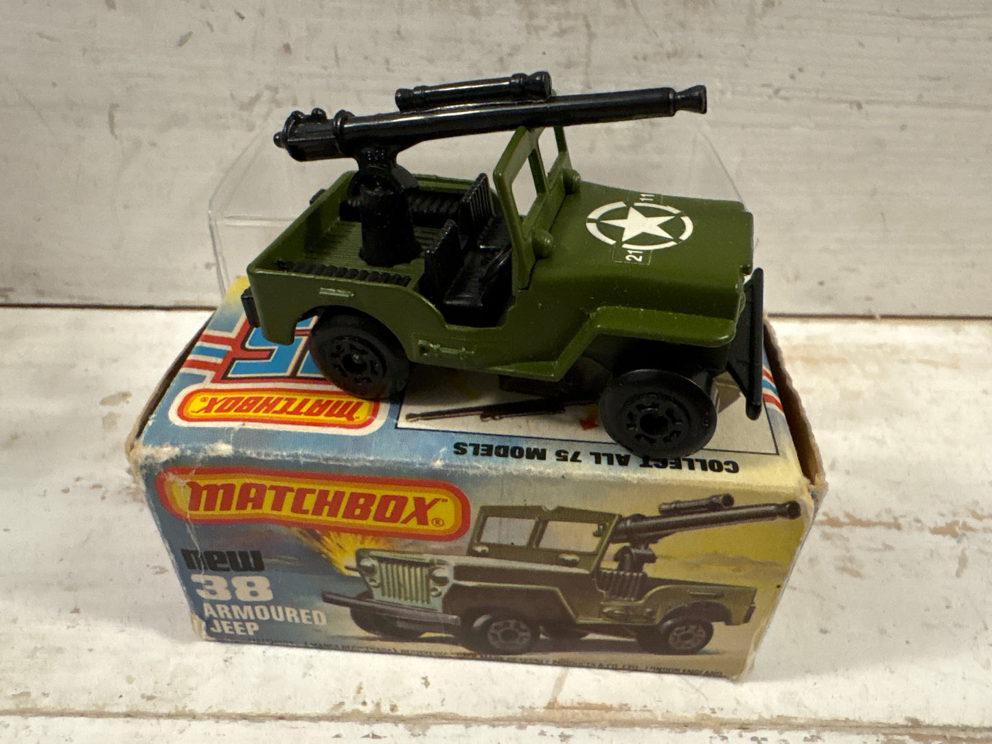 Matchbox - Armoured Jeep