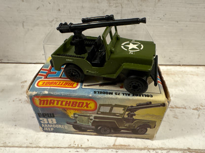 Matchbox - Armoured Jeep