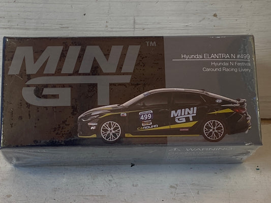 Mini GT - Hyundai Elantra N #499 - Caround Racing