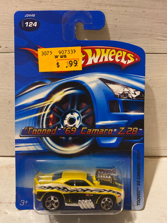 Hot Wheels - ‘Tooned ‘69 Camaro Z28 - Yellow