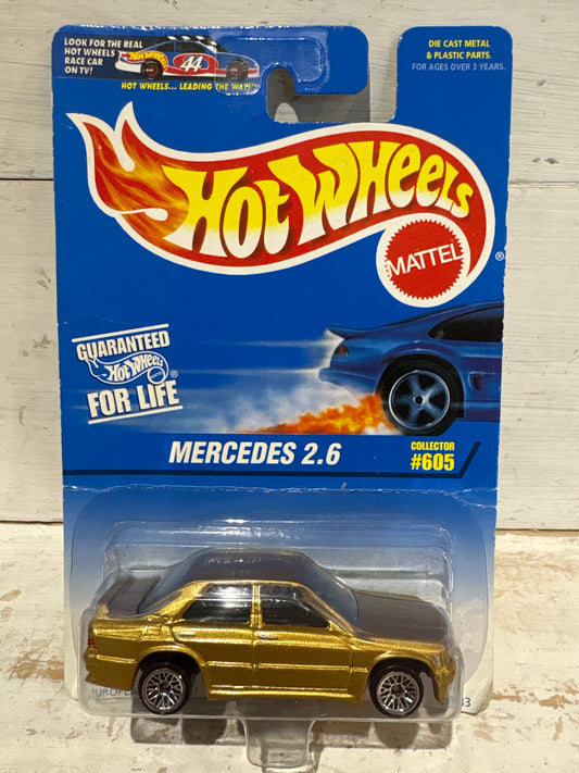 Hot Wheels - Mercedes 2.6 - Gold