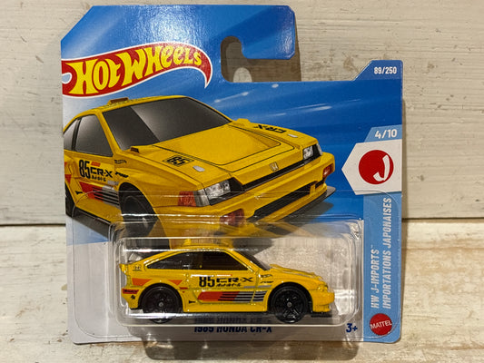 Hot Wheels - 1985 Honda CRX - HW J-Imports - Yellow