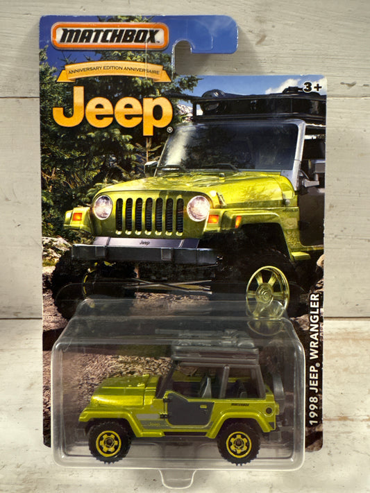 Matchbox - 1998 Jeep Wrangler - Anniversary Edition Series