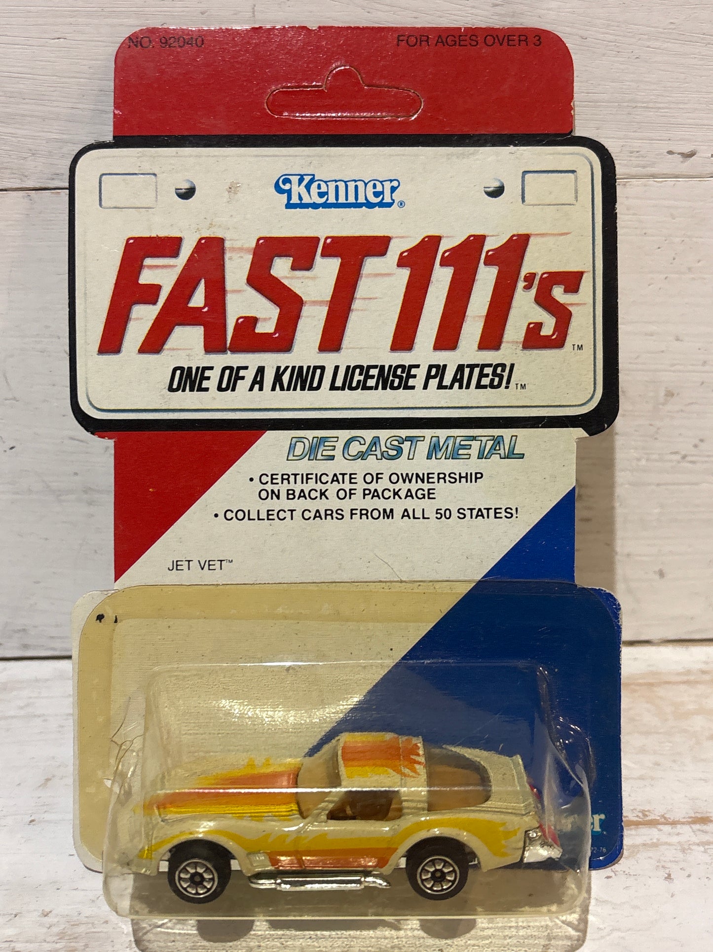 Kenner - Fast 111s - Jet Vet (Yellow)