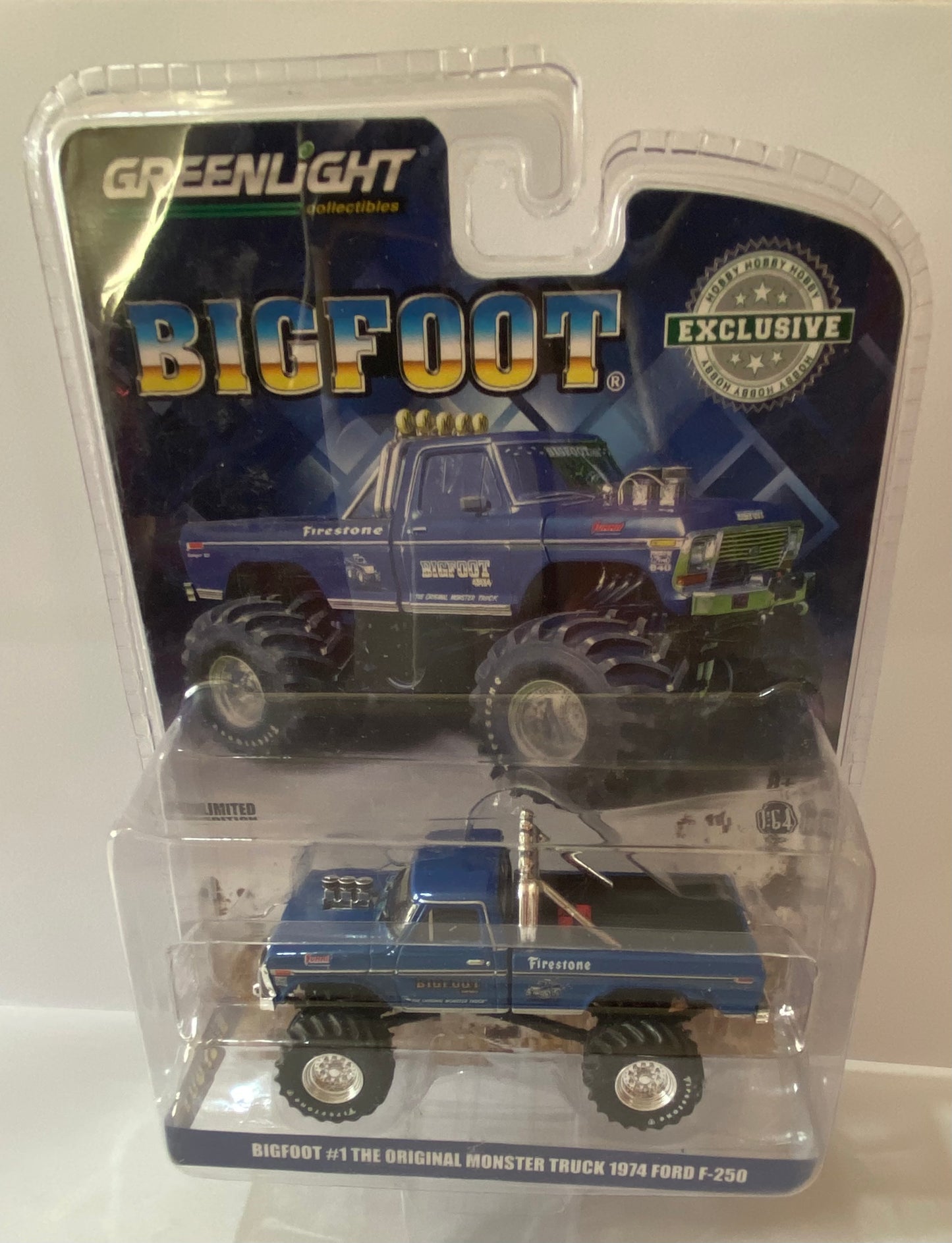 Greenlight Collectibles Bigfoot #1 The Original Monster Truck 1974 Ford F-250