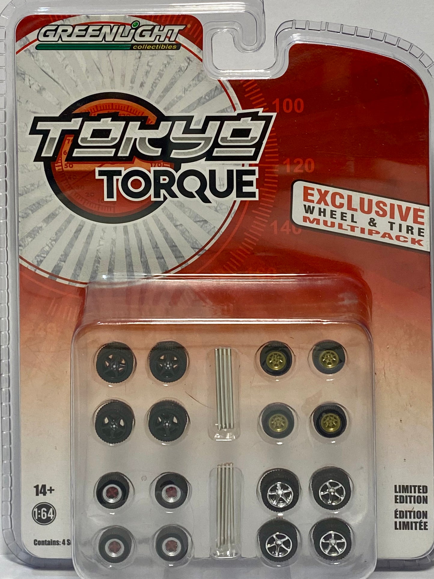 Greenlight Collectibles Tokyo Torque Wheel & Tyre Pack