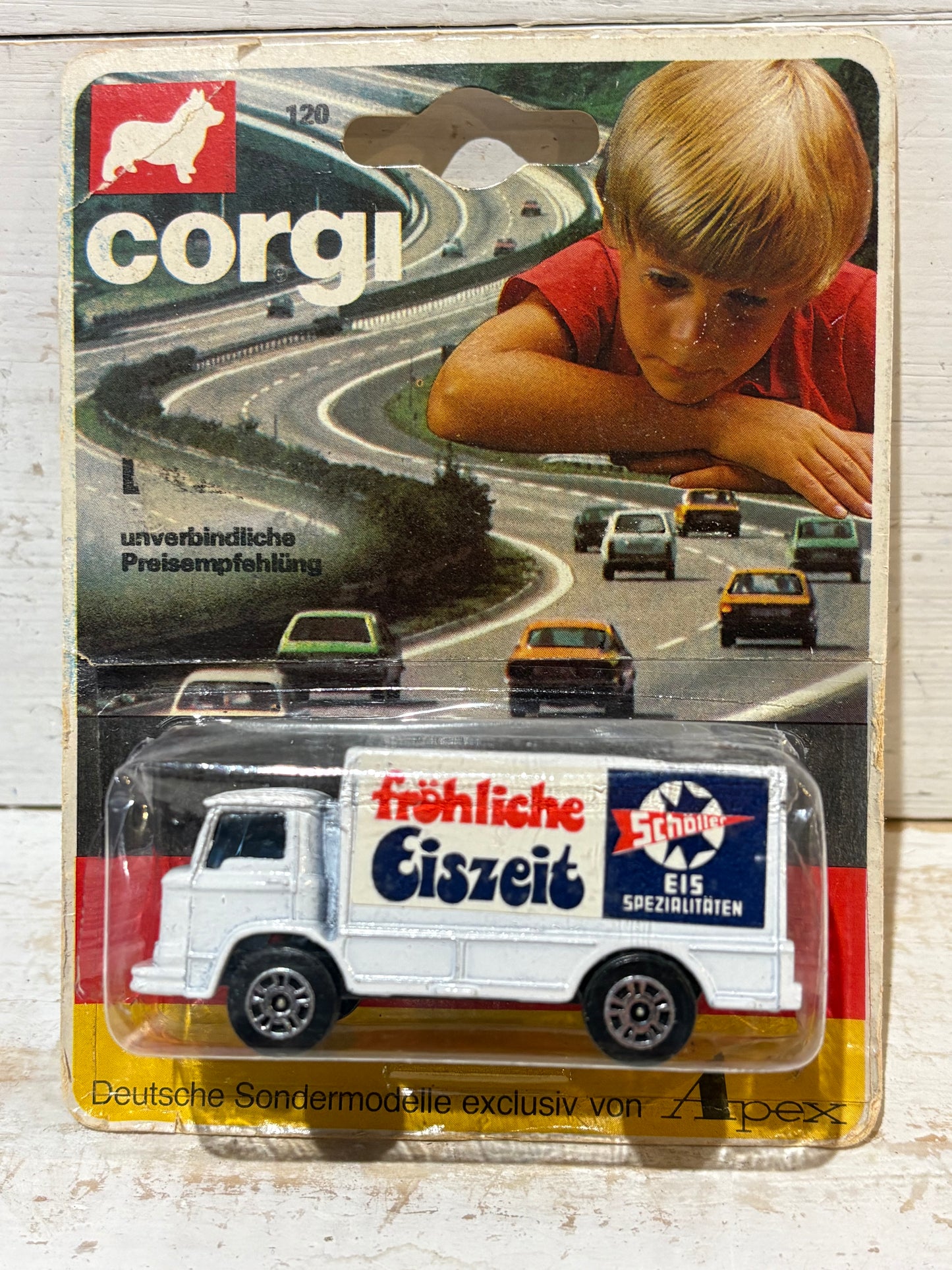 Corgi Juniors - Leyland Delivery Truck - Fröhliche Eiszeit