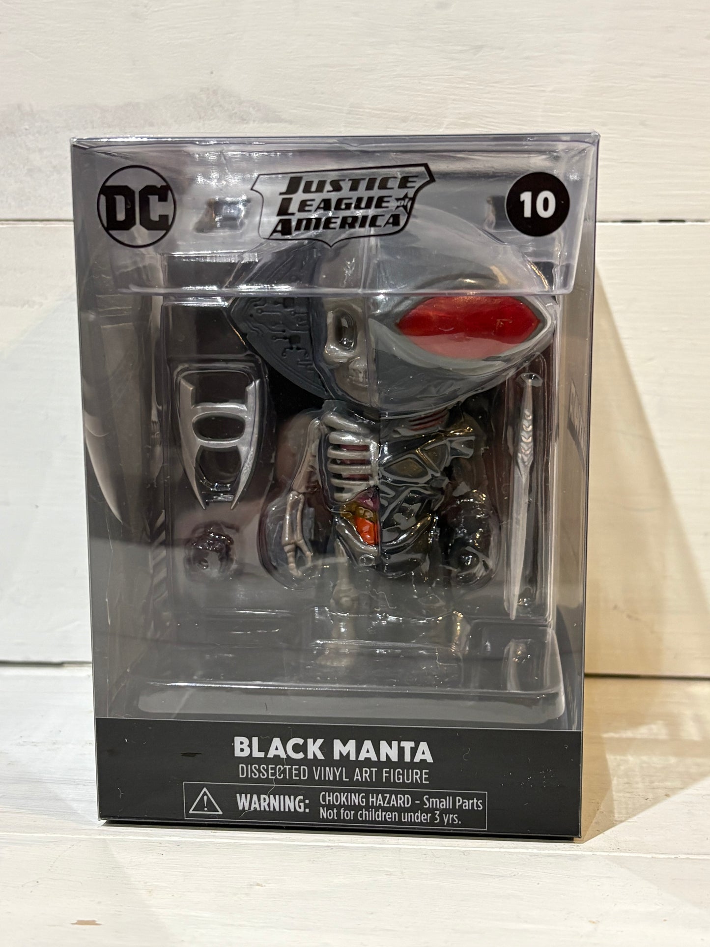 Mighty Jaxx - XXRay DC Comics - Black Manta. Designed by Jason Freeny