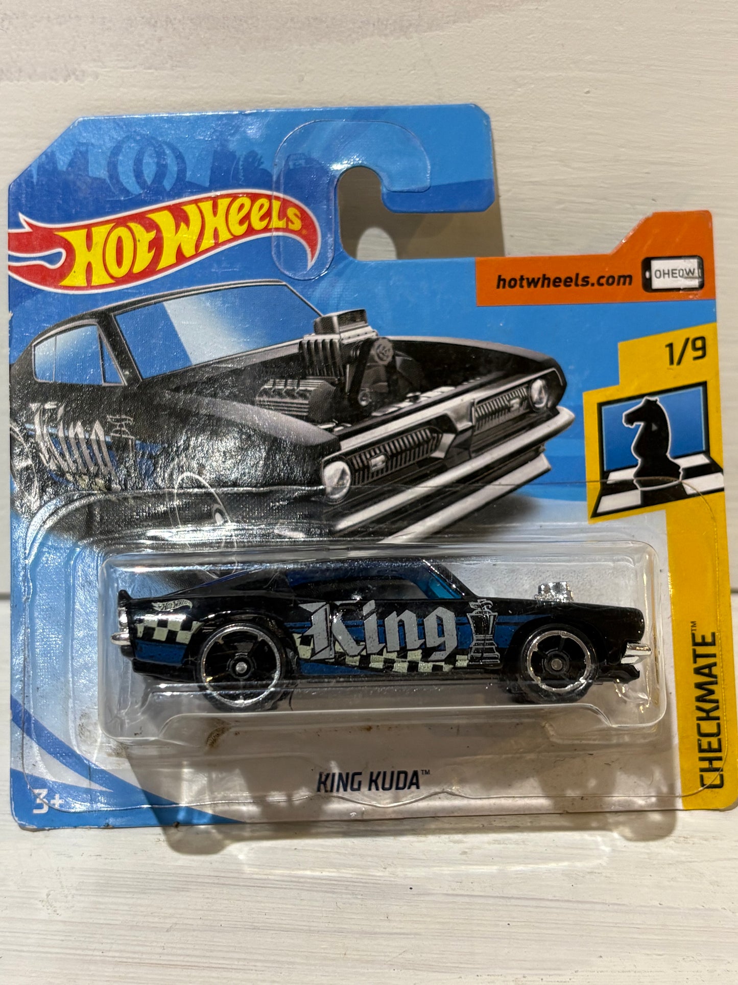 Hot Wheels - King Kuda - Checkmate - Black