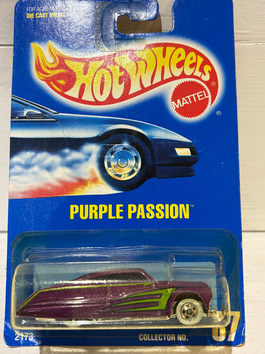 Hot Wheels - Purple Passion - Purple with Green Stripes