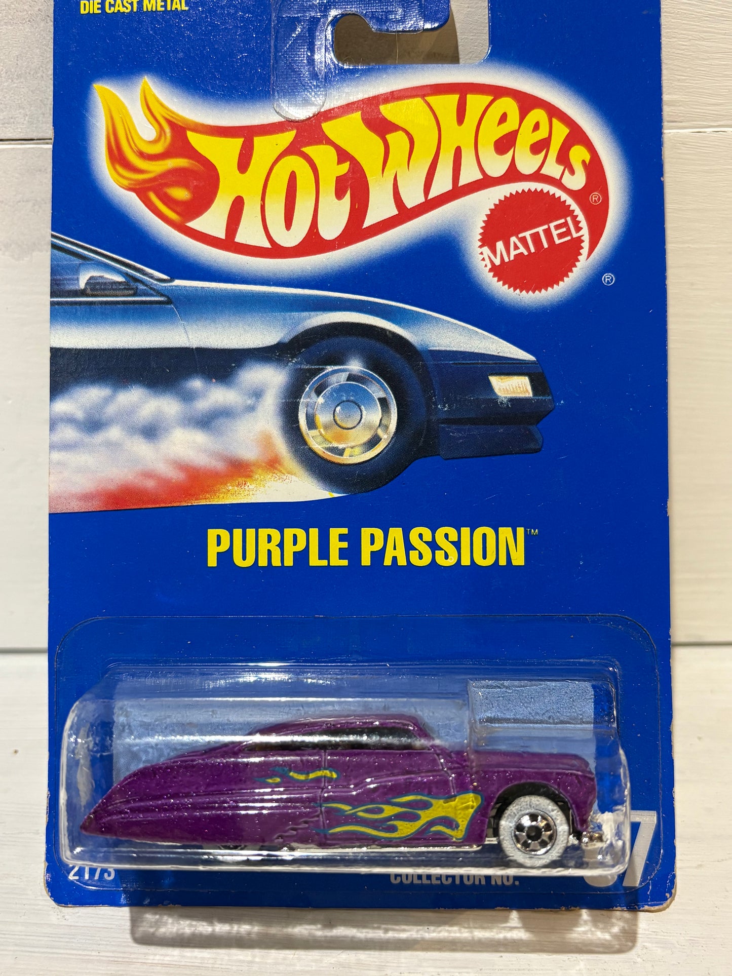 Hot Wheels - Purple Passion - Purple with Yellow Flames