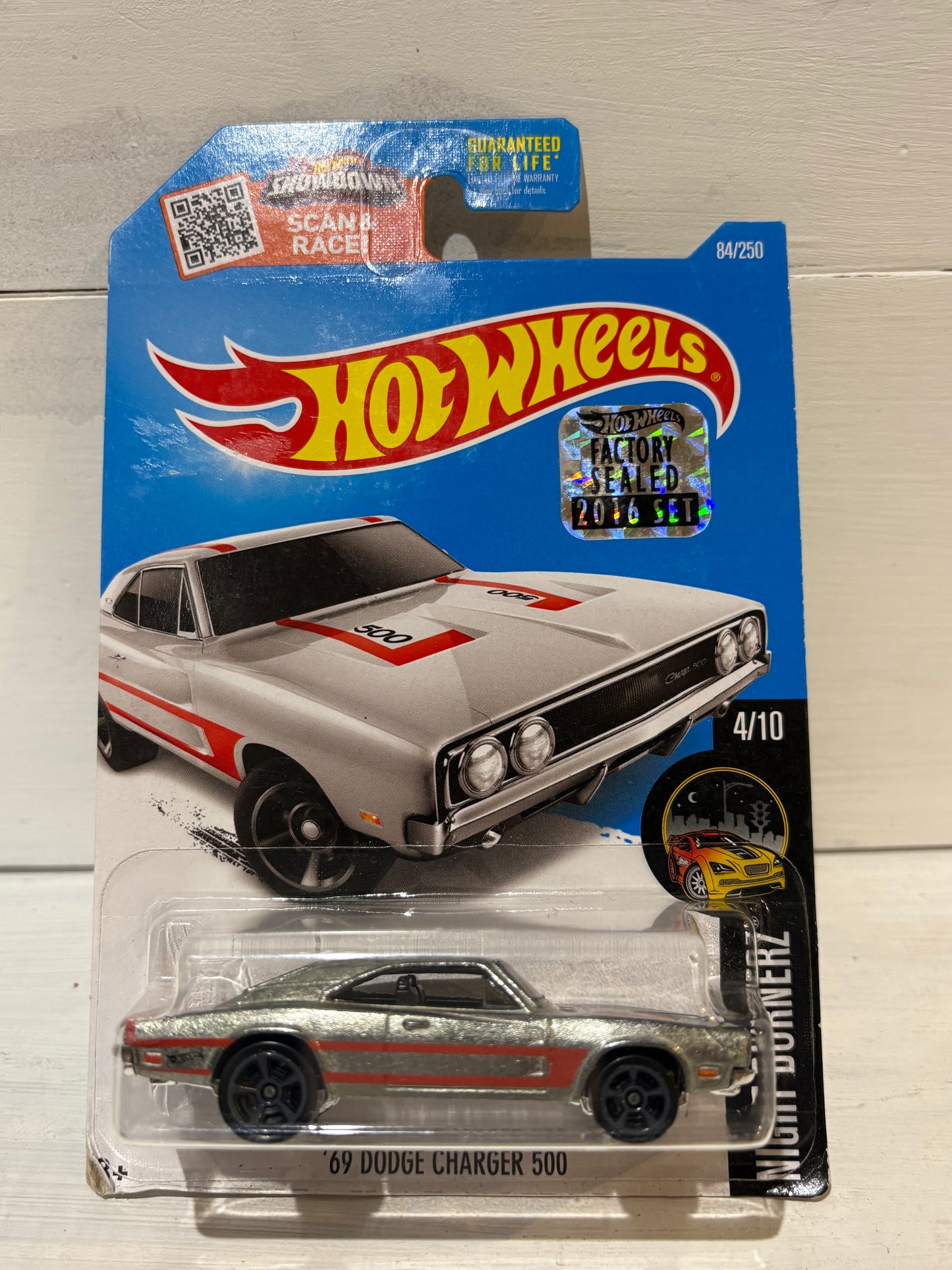 Hot Wheels - Dodge Charger 500 - Nightburnerz - ZAMAC 2016 Factory Sealed Set