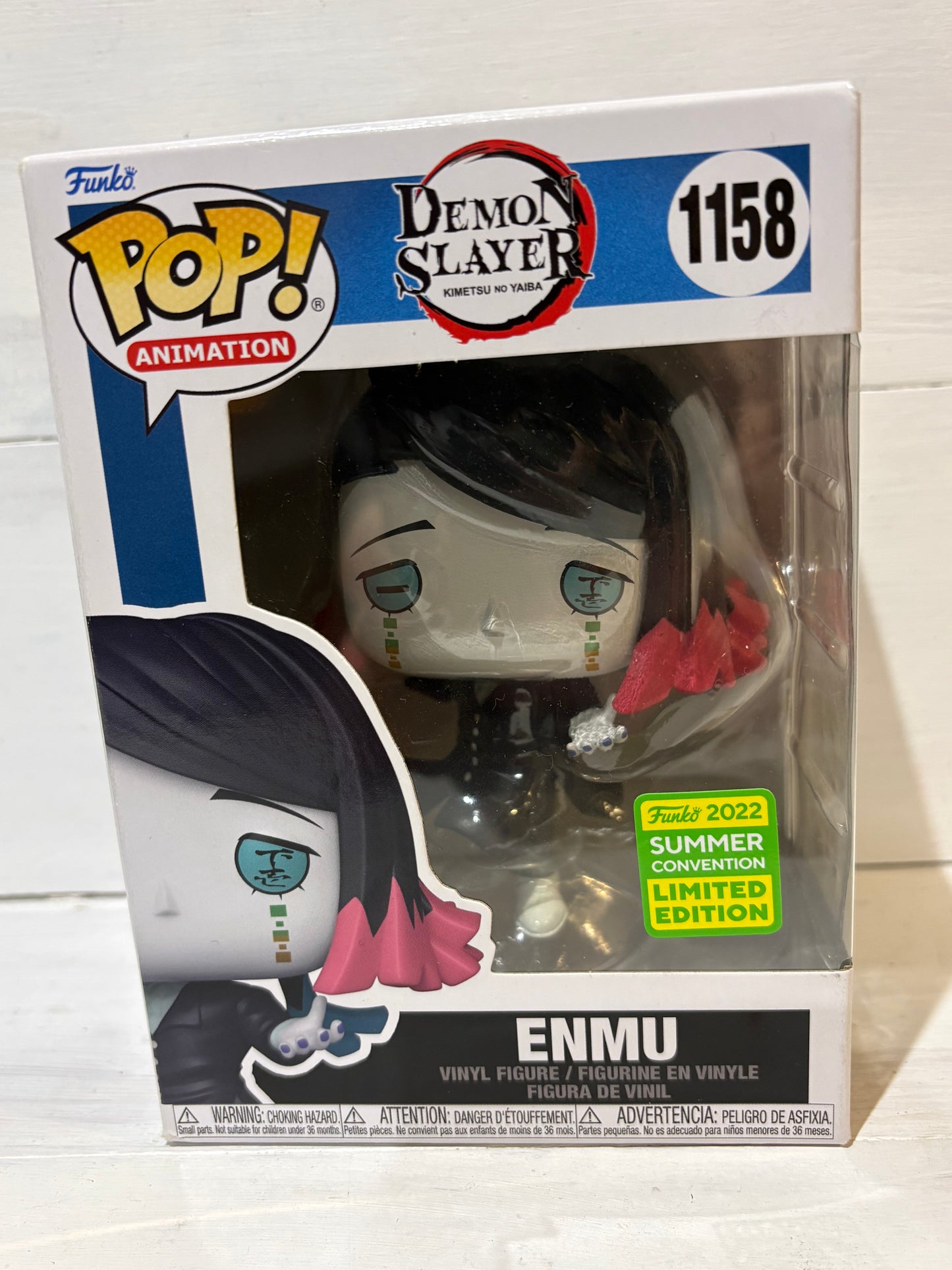 Funko Pop Animation - Demon Slayer - Enmu 1158 - Funko 2022 Summer Convention Limited Edition