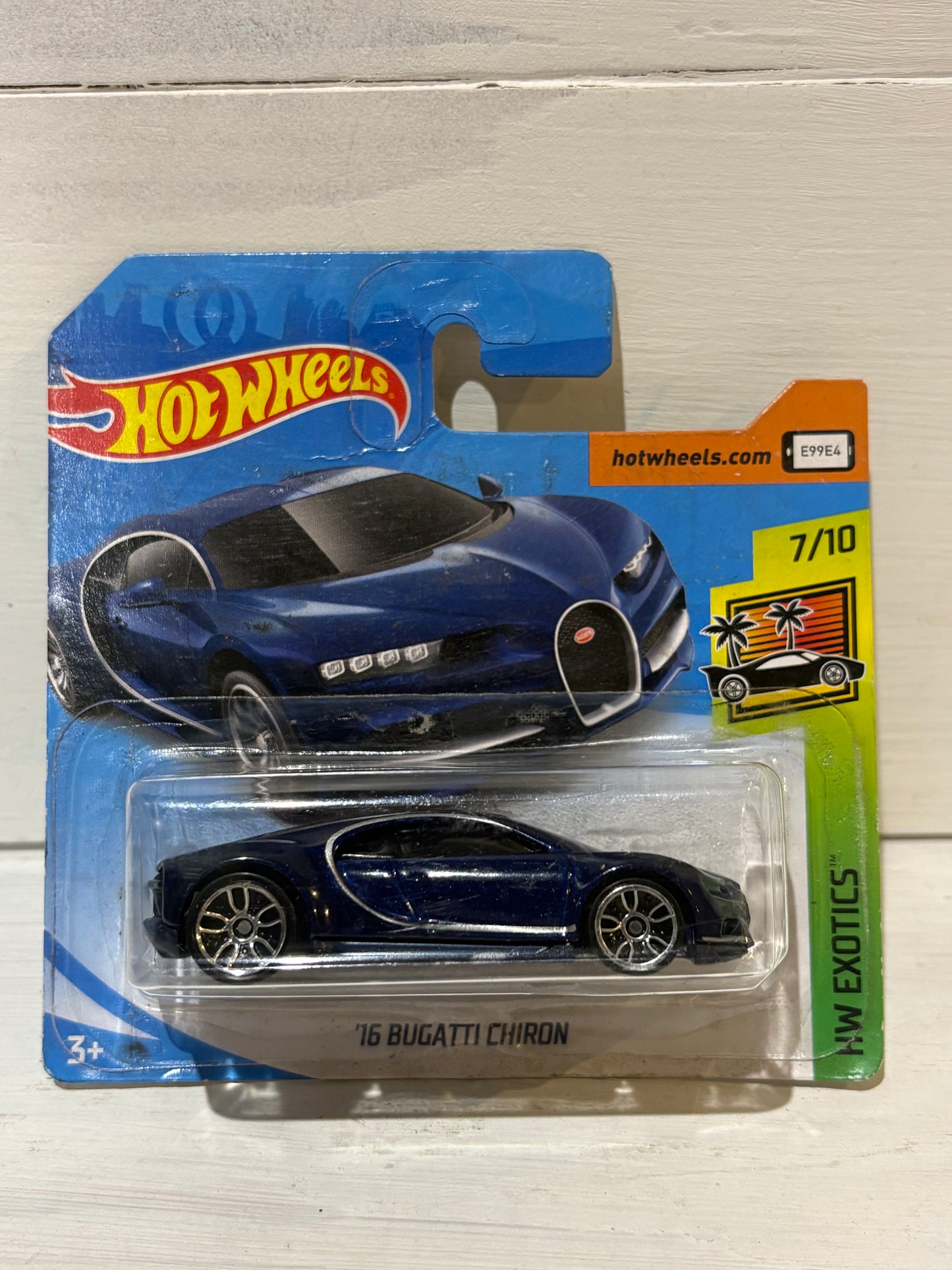Hot Wheels - ‘16 Bugatti Chiron - HW Exotics - Blue