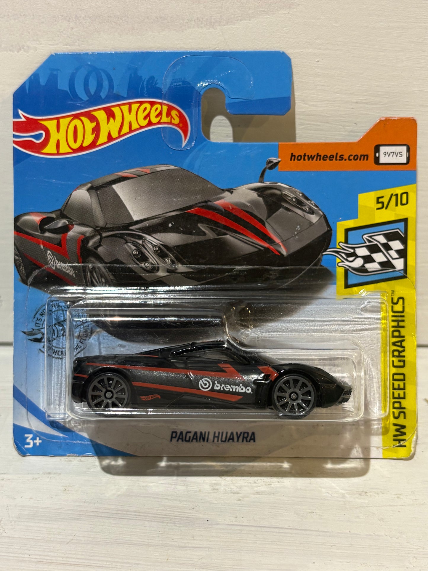 Hot Wheels - Pagani Huayra - HW Speed Graphics - Black
