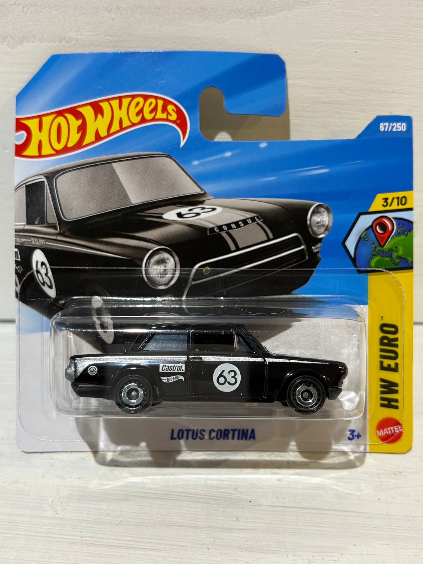 Hot Wheels - Lotus Cortina - HW Euro - Black