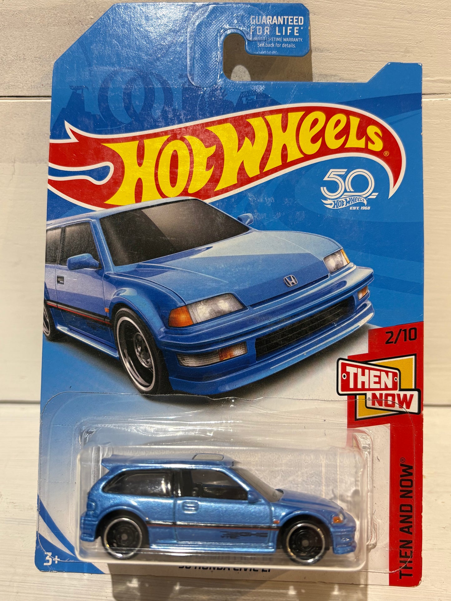 Hot Wheels - ‘90 Honda Civic EF - Then & Now - Blue KMart Exclusive