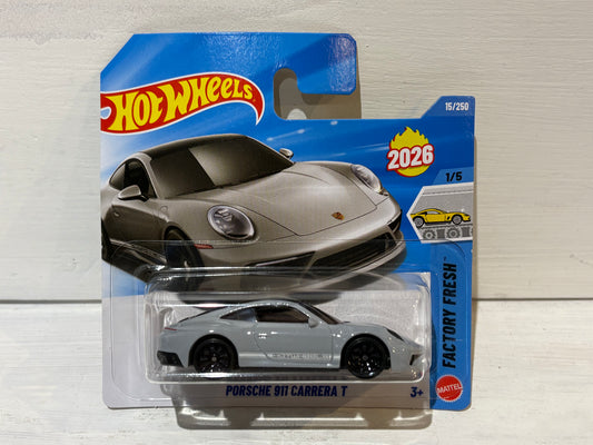 Hot Wheels - Porsche 911 Carrera T - Factory Fresh - Grey