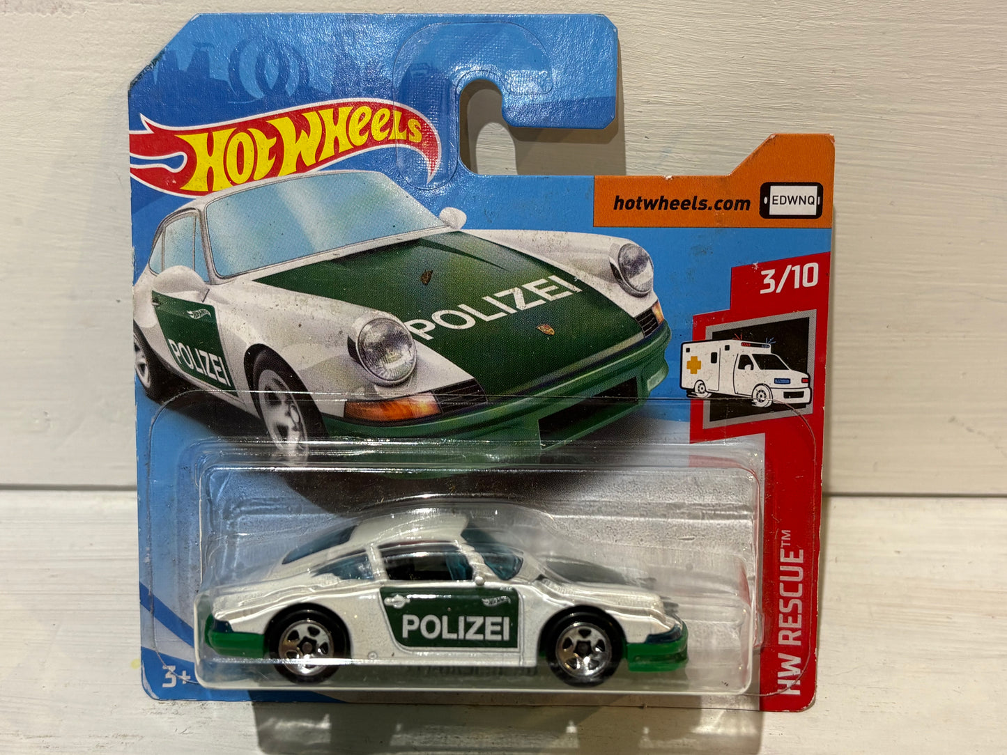 Hot Wheels - ‘71 Porsche 911 - HW Rescue - Polizei