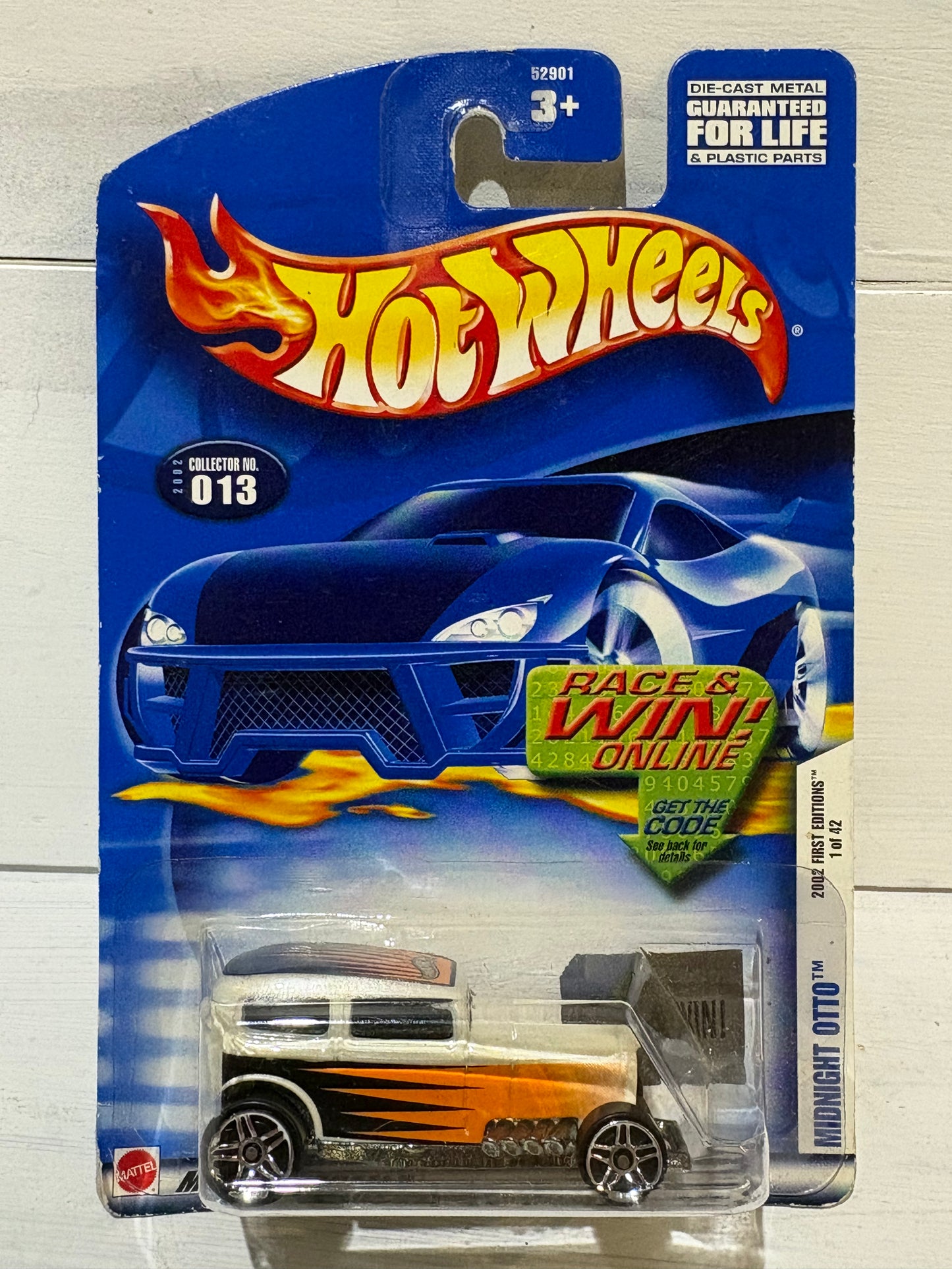 Hot Wheels - Midnight Otto - 2002 First Editions
