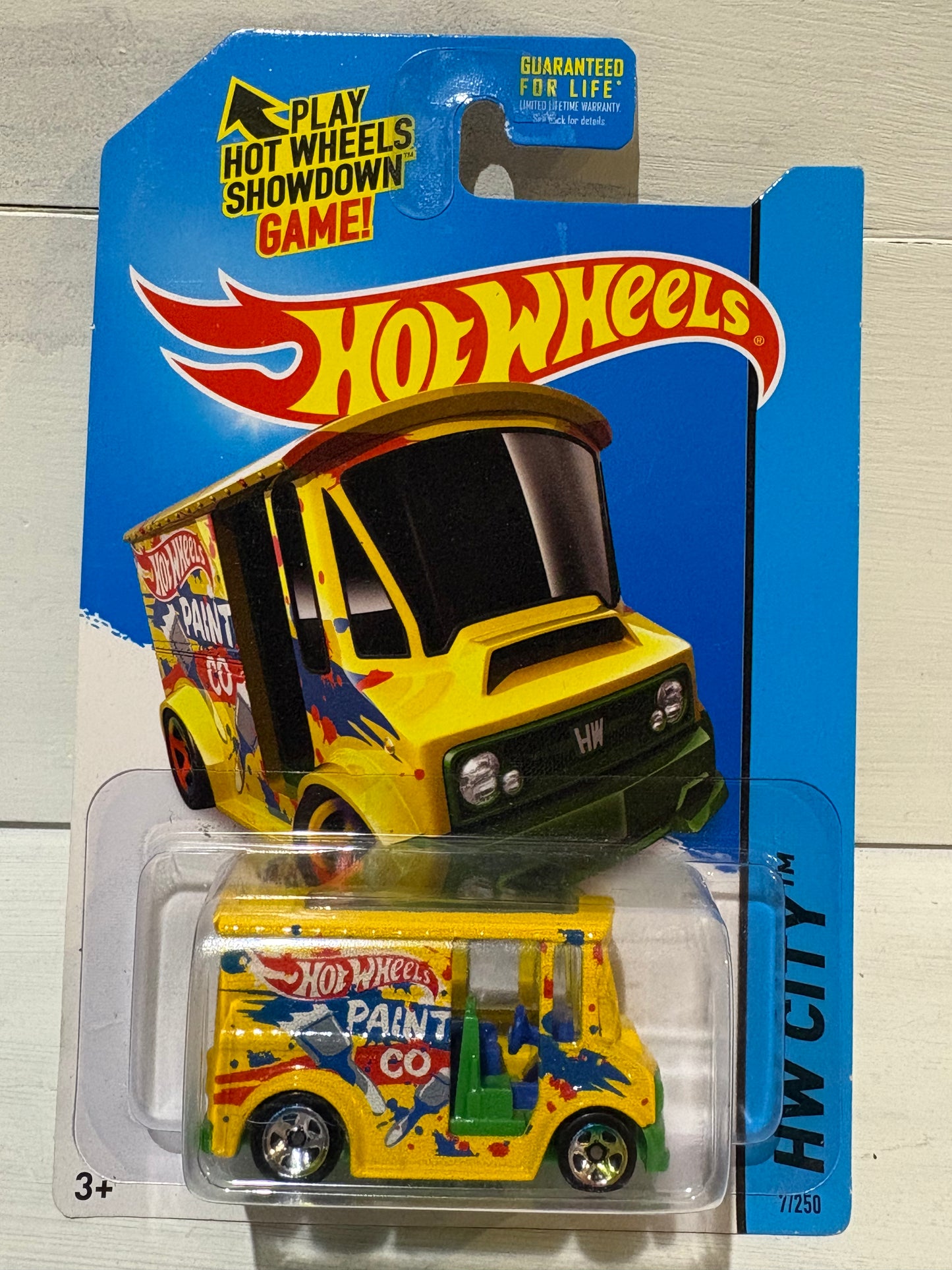 Hot Wheels - Bread Box - HW City - Yellow Hot Wheels Paint Co