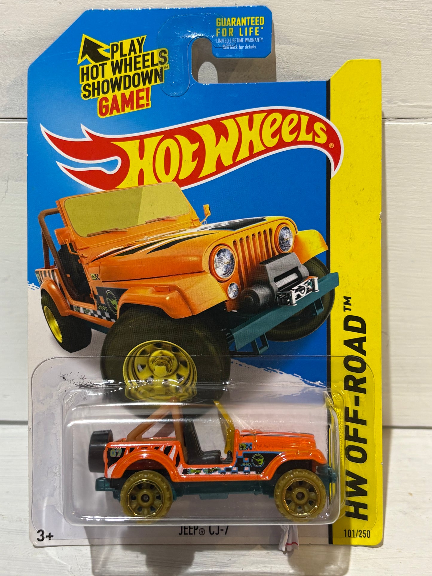 Hot Wheels - Jeep CJ7 - HW Off Road - Orange