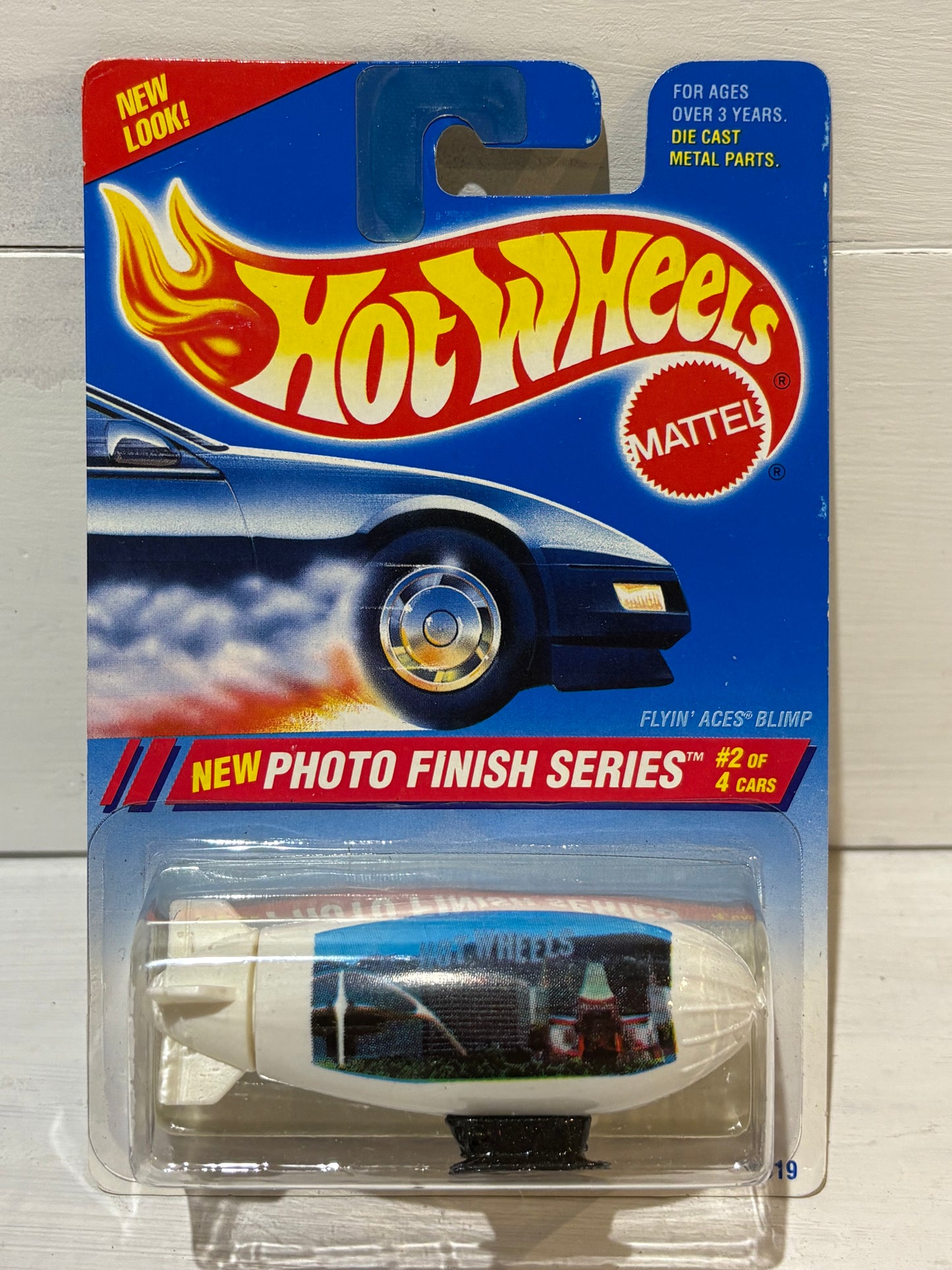 Hot Wheels - Photo Finish Complete Set - Hiway Hauler, Aerostar, Flyin’ Aces Blimp & Tank Truck