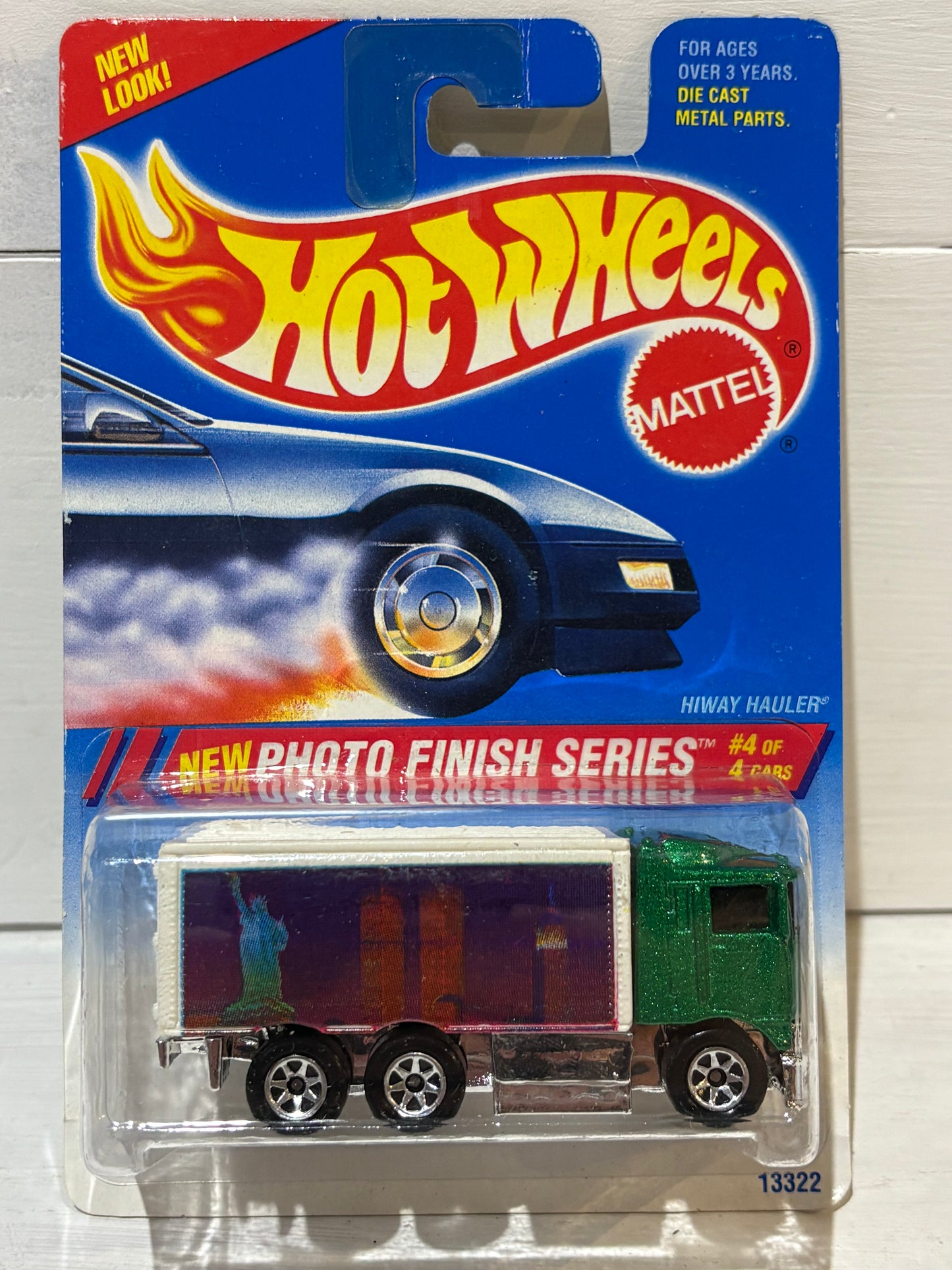 Hot Wheels - Photo Finish Complete Set - Hiway Hauler, Aerostar, Flyin’ Aces Blimp & Tank Truck