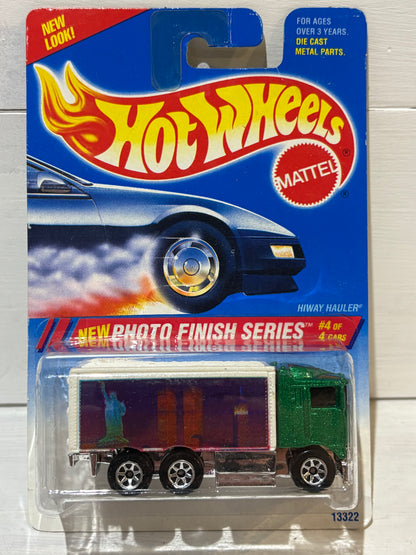 Hot Wheels - Photo Finish Complete Set - Hiway Hauler, Aerostar, Flyin’ Aces Blimp & Tank Truck