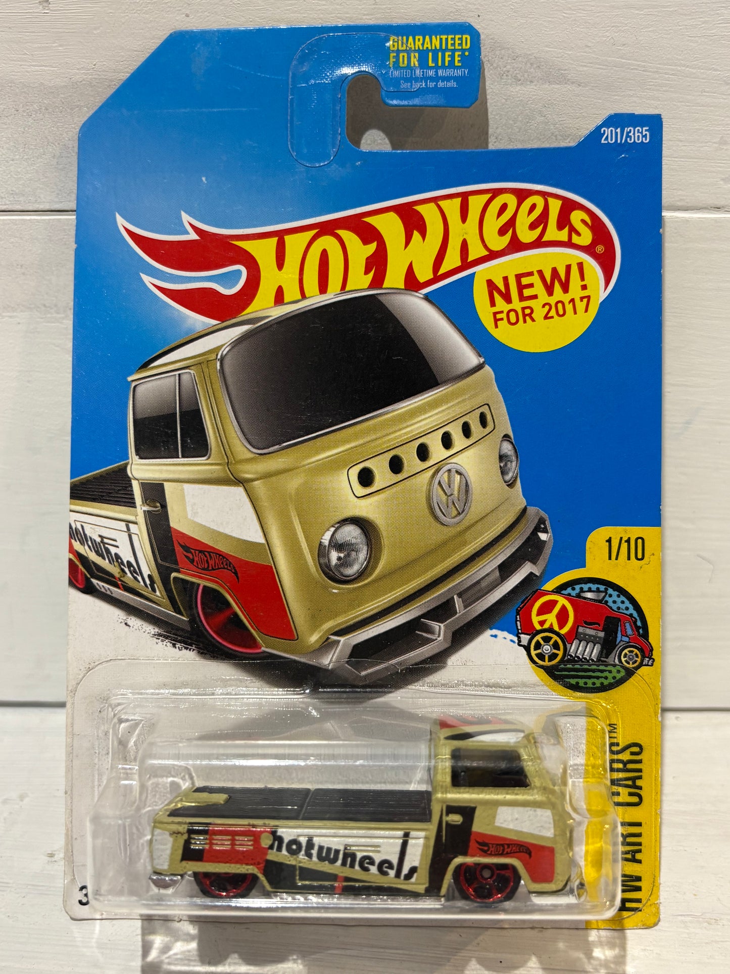 Hot Wheels - Volkswagen T2 Pickup - HW Art Cars - Beige