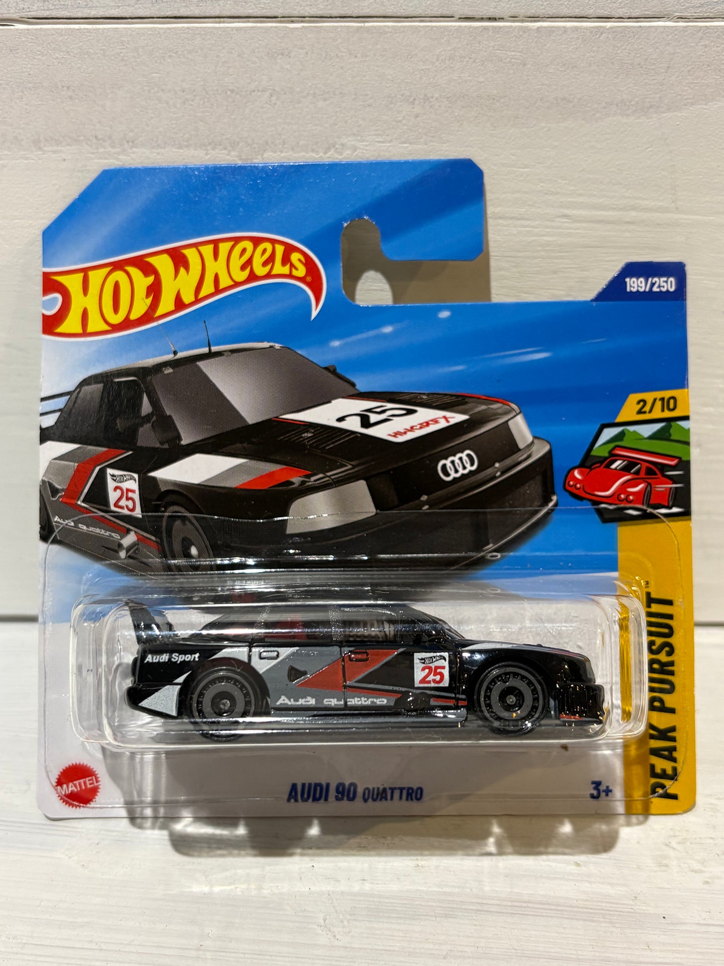 Hot Wheels - Audi 90 Quattro - Peak Pursuit - Black