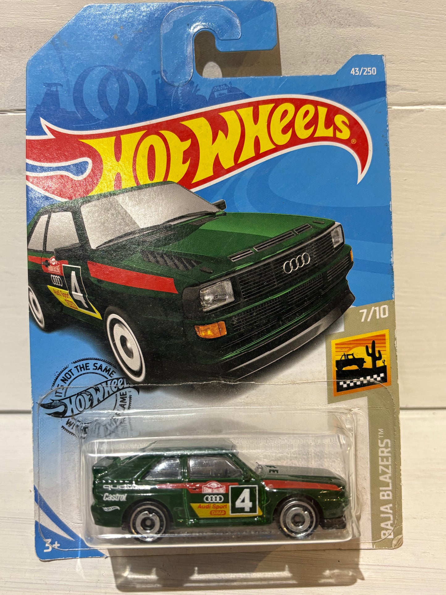 Hot Wheels - ‘84 Audi Sport Quattro - Baja Blazers - Green