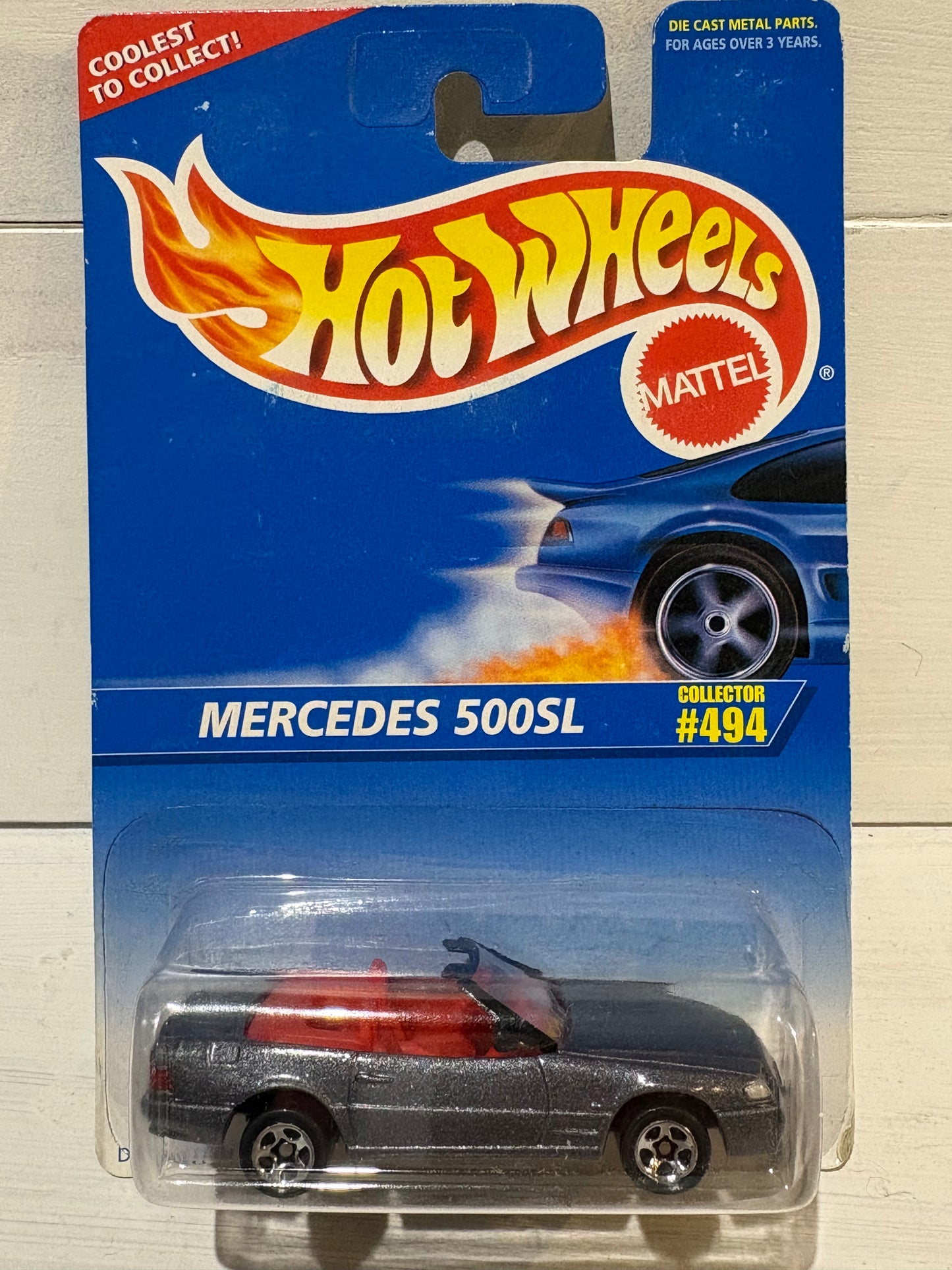 Hot Wheels - Mercedes 500SL - Collector #494 - Ex Corgi Junior Casting