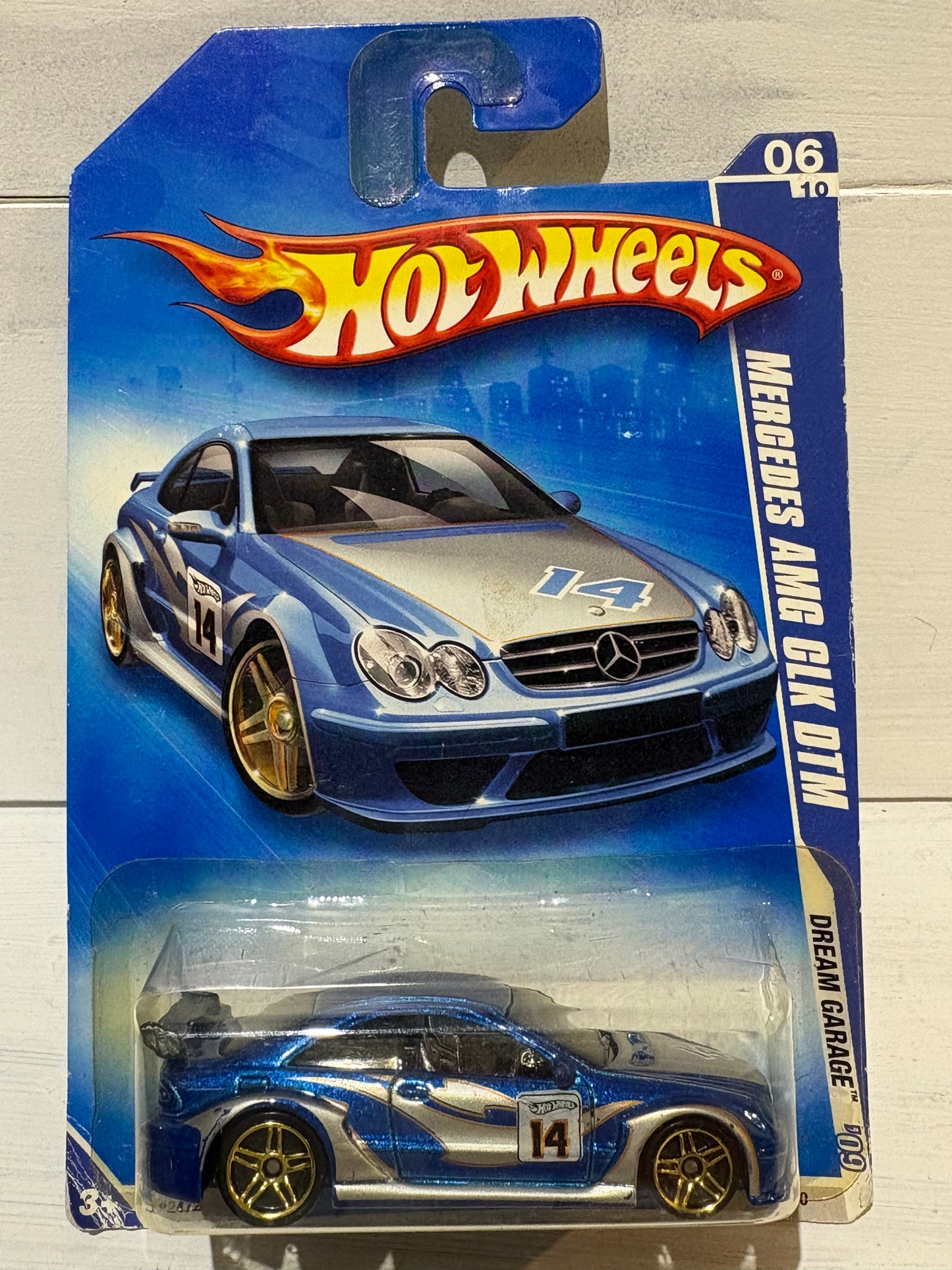 Hot Wheels - Mercedes AMG CLK DTM - Dream Garage ‘09 - Blue