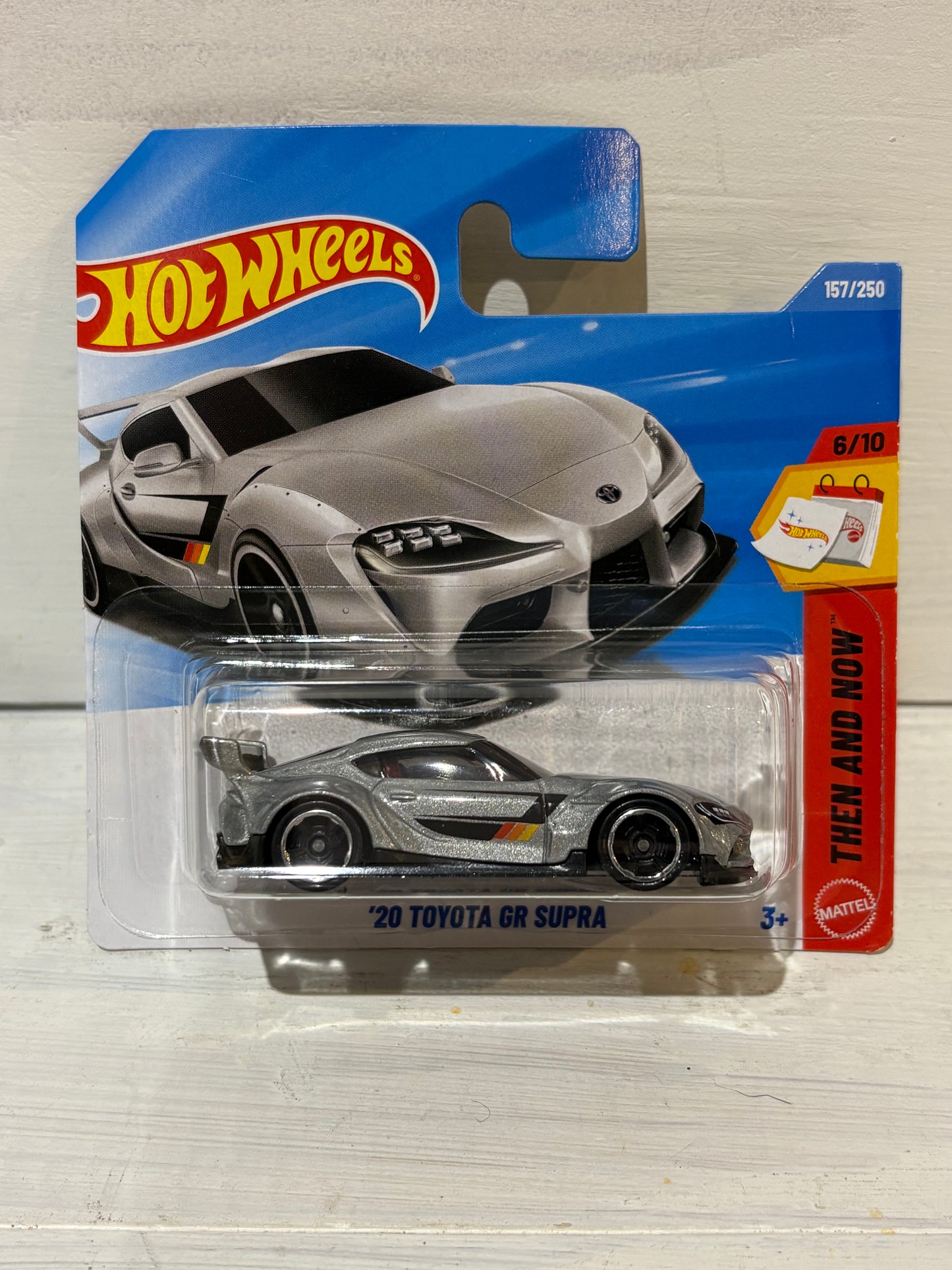 Hot Wheels - ‘20 Toyota GR Supra - Then & Now - Silver
