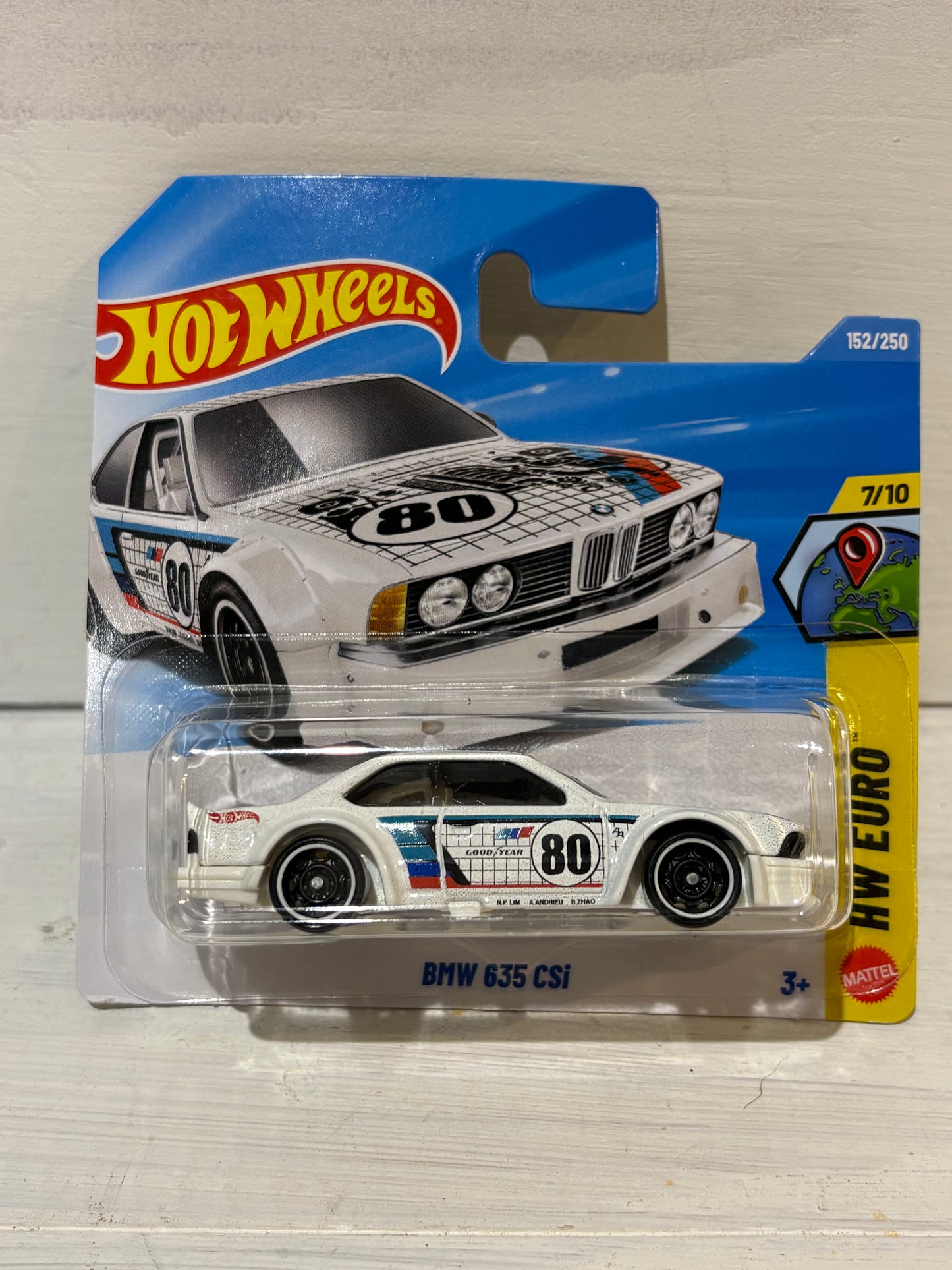 Hot Wheels - BMW 635 CSI - HW Euro - White