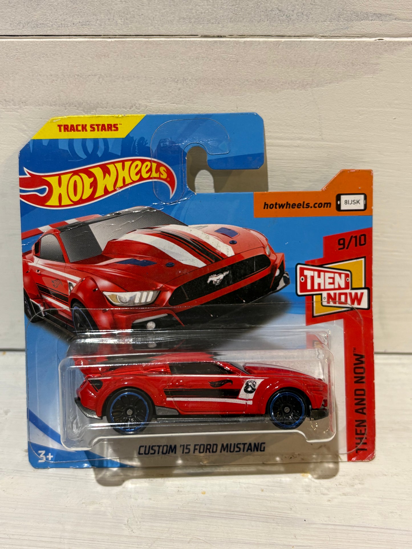 Hot Wheels - Custom ‘15 Ford Mustang - Then & Now - Red