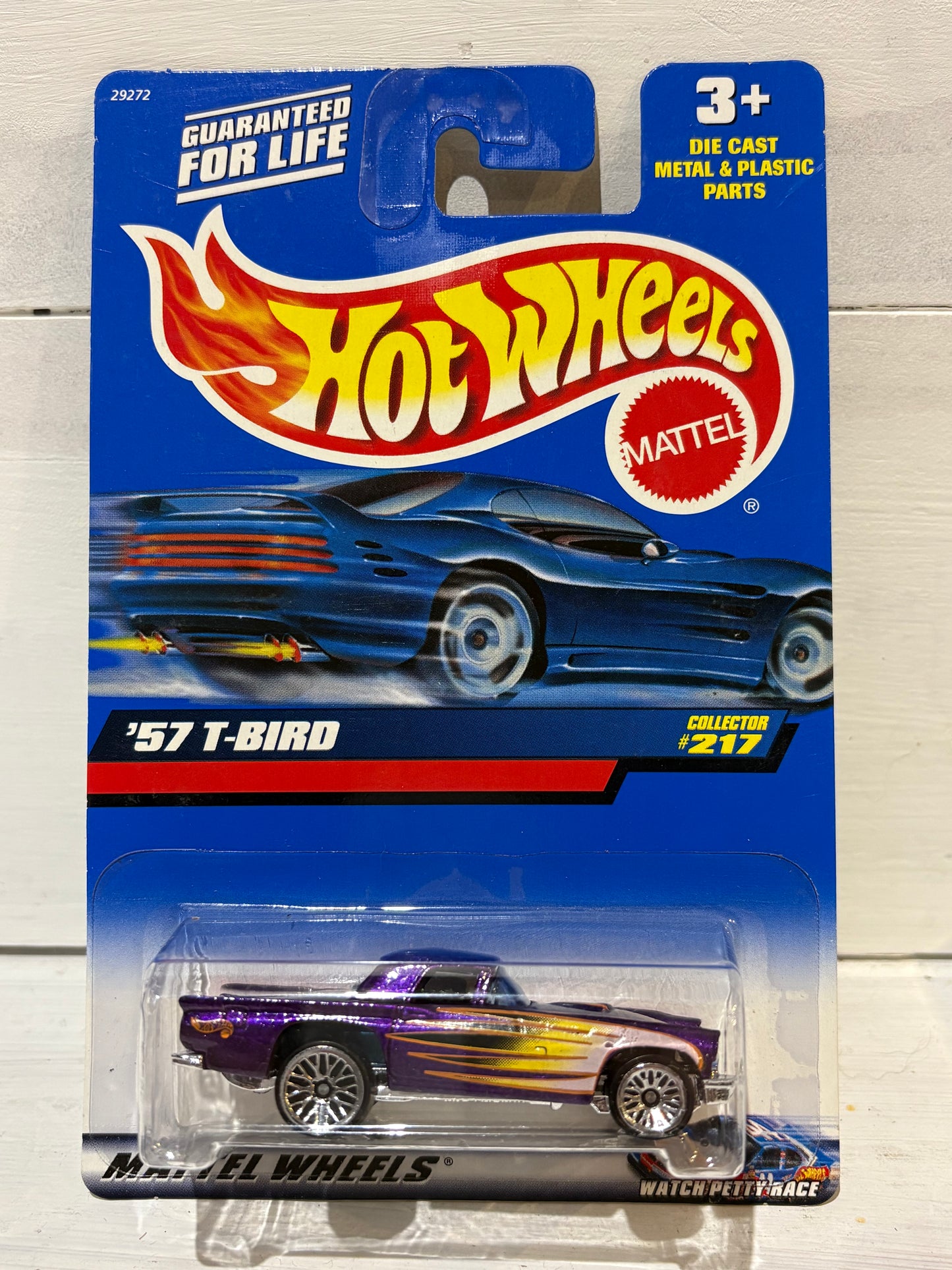 Hot Wheels - ‘57 T-bird - Collector #217 - Purple