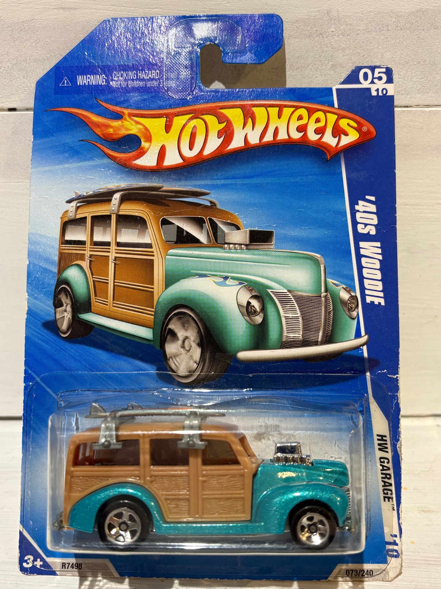 Hot Wheels - 40s Woodie - HW Garage ‘10 - Turquoise