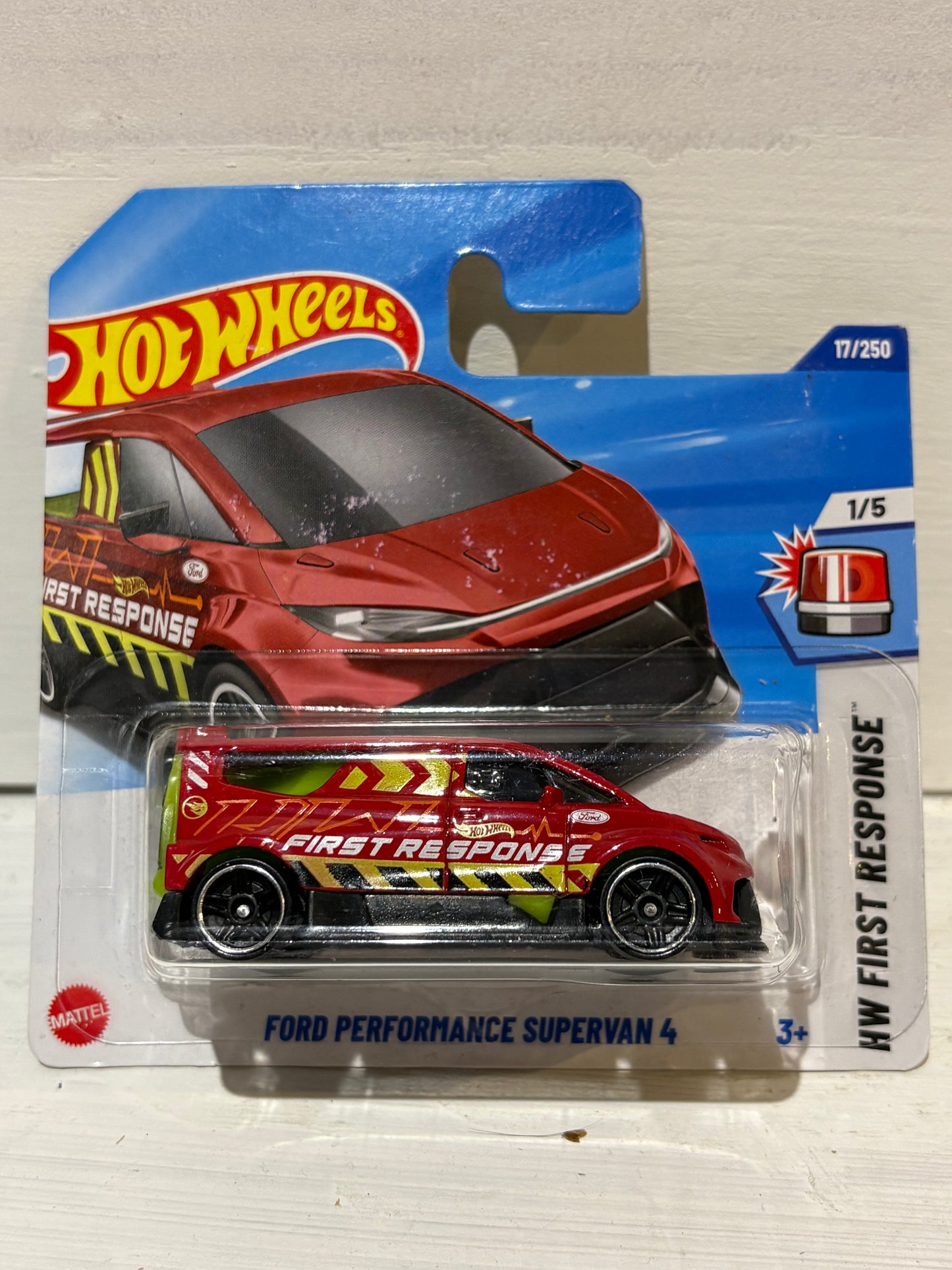 Hot Wheels - Ford Performance Supervan 4 - HW First Response - Red