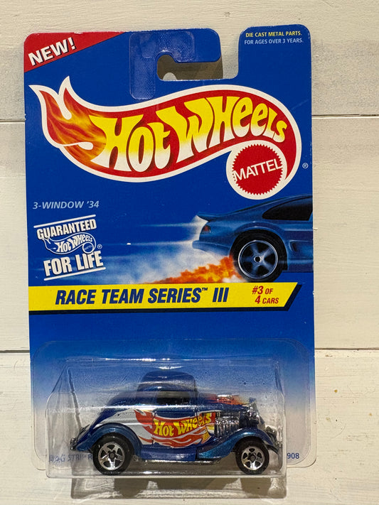 Hot Wheels - 3-Window ‘34 - Race Team Series III