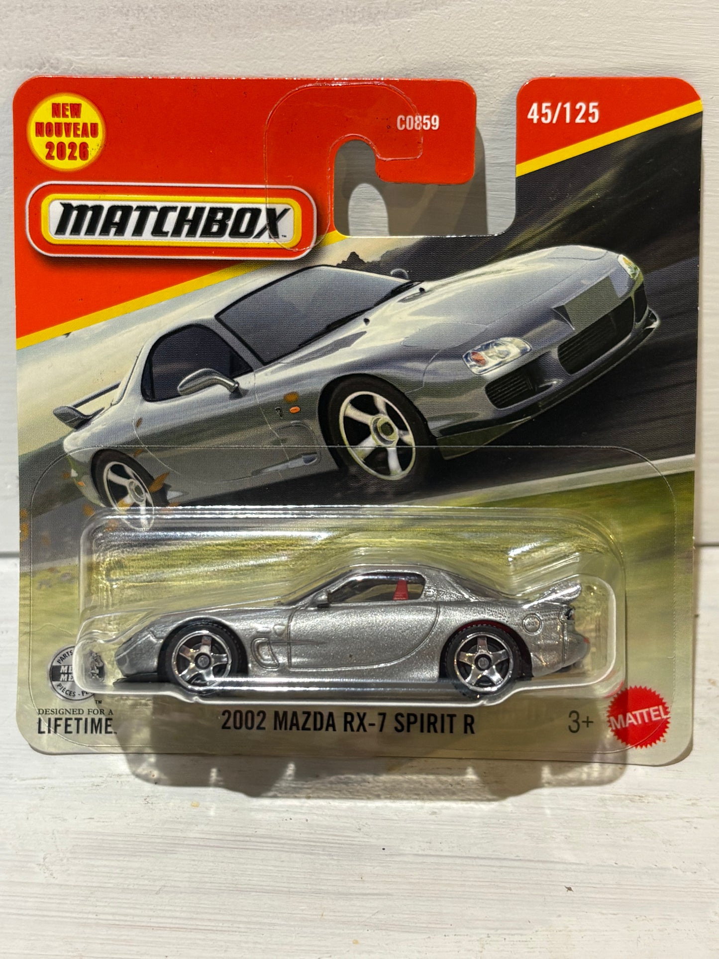 Matchbox - 2002 Mazda RX-7 Spirit R - Silver